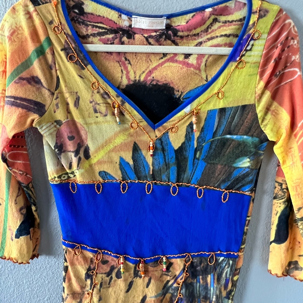 Knit jersey top